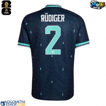 Moški Nogometni dresi Nemčija Antonio Rudiger #2 Gostujoči SP 2026 Kratek Rokav